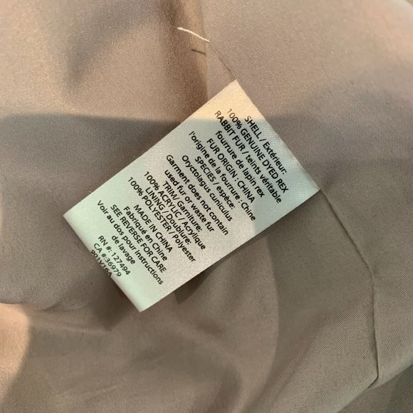 Heartloom Fur Bomber Size XS - Picture 10 of 10